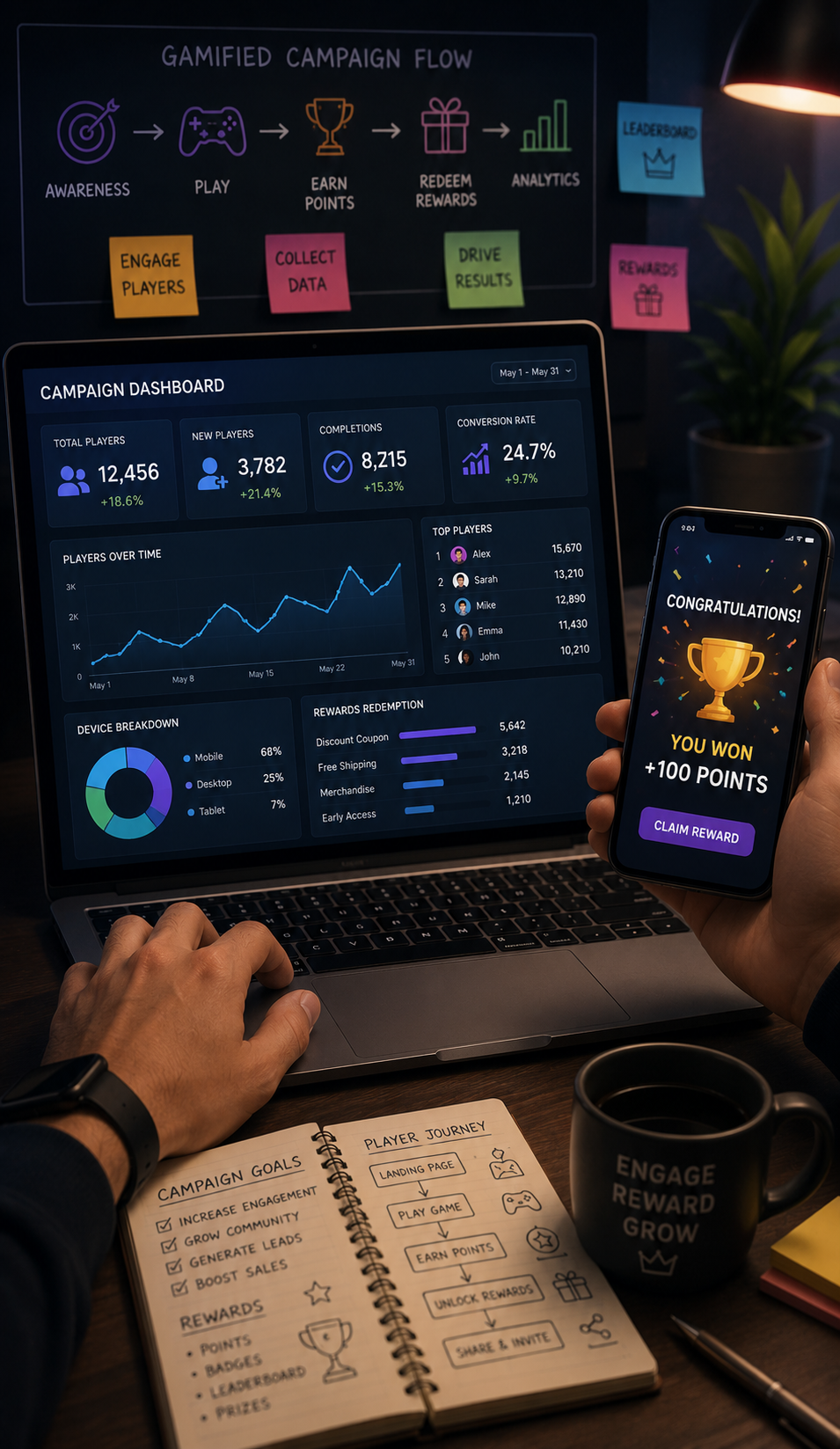 Gamified<br>Campaigns